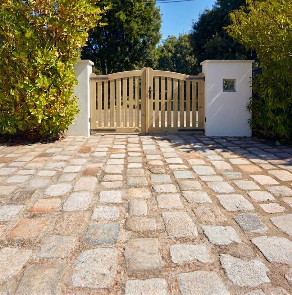 Pose de 25 m² de pavé de Paris — Jouarre (77640)